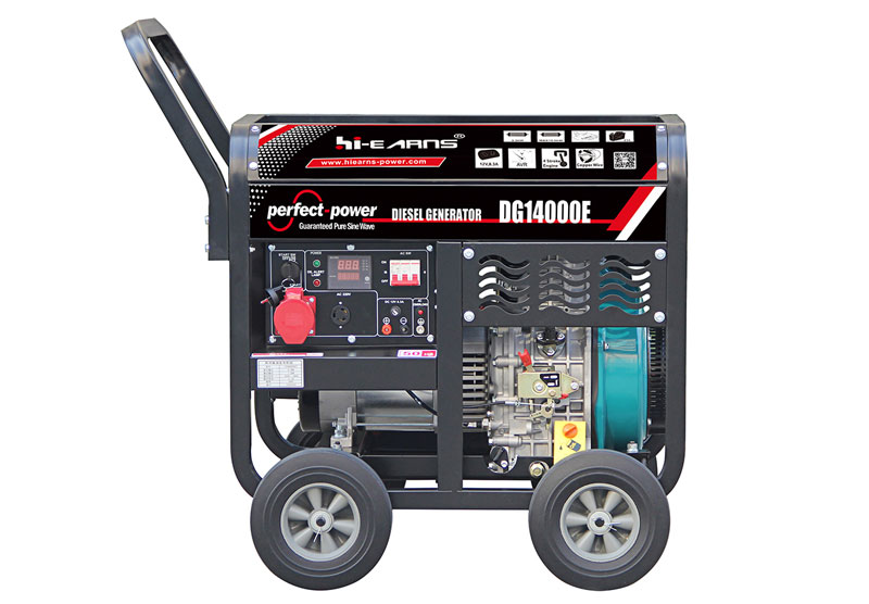 9千瓦開架柴油發(fā)電機組